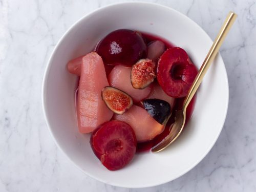 Poached Fruit